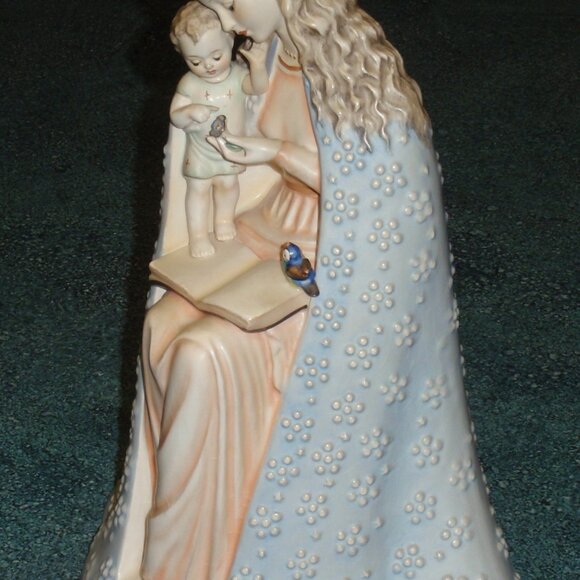 ULTRA RARE "Flower Madonna" Hummel Figurine #10/3 Mary & Jesus TMK3 GREAT GIFT! - Picture 3 of 10